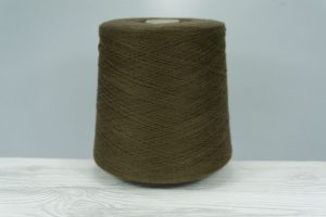 LORO PIANA.  Art. Cashmere 100   Col: SPECIAL GREEN BROWN ( Олива )  Состав: 100% Кашемир ( WS )  Метраж пряжи: 1350м/100гр. ( 2/27 ) 