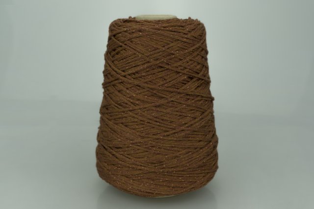 Tollegno 1900 / Lana Gatto. Art. CORDONETTO Col. 498 ( Коричневый меринос, коричнево-золотой люрекс ) Состав: 90% Меринос ( WV ), 10% LUREX. Метраж пряжи: 280м/100гр. (280)