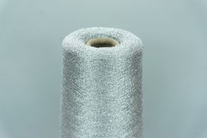 TORCITURA DI DOMASO SRL.   Art. MH75 TOREADOR  Col. 602 ( Серебро )  Состав: 66% Вискоза ( VI ), 34% PL ( Полиэстер металлизированный ).  Метраж пряжи: 3750м/100гр. ( 2/75000 )  