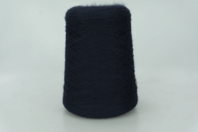 Zegna Baruffa.  Art. CASHWOOL  Col. 001224 ( Navy, тёмно-синий )  Состав: 100% Меринос ( WV ).  Метраж пряжи: 1500м/100гр. ( 2/30 ) 