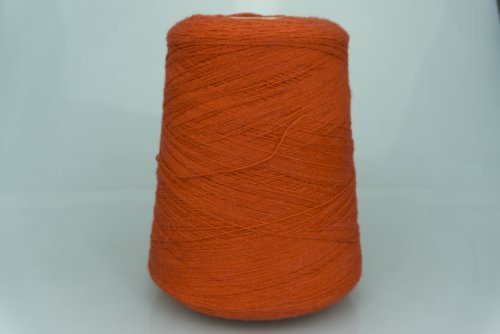 Cariaggi.  Art. CASHMERE 100  Col. 21742 ( Морковь )  Состав: 100% Кашемир ( WS ).  Метраж пряжи: 1400м/100гр. ( 2/28 ) 