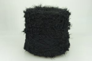 Luigi Boldrini.  Art. NUVOLA  Col: 616 NERO ( Чёрный )  Состав: Нейлон 100%.  Метраж пряжи: 140м/100гр. ( 1400 ) 