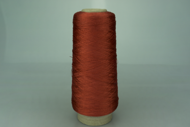 FILATI BE.MI.VA. Art. CORDELLINO Col. SCARLET ( Красный ) Состав: 100% Вискоза ( VI ). Метраж пряжи: 3000м/100гр. ( 2/60 )