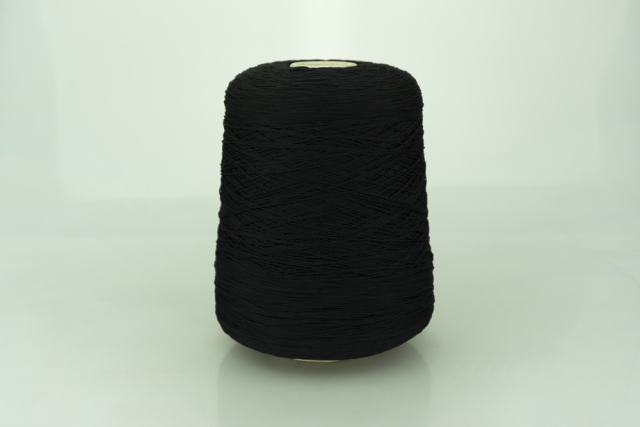 FILATI BE.MI.VA. Art. DIVER Col. BLACK ( Чёрный ) Состав: 100% Полиамид ( PA ). Метраж пряжи: 900м/100гр. ( 1/9 )