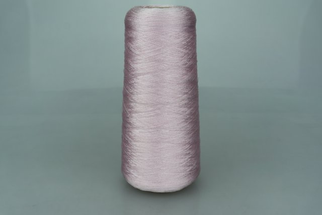WINNING TEXTILE CO.LTD Art. BRIGHT RAYON Col. 7412 ( Светло-розовый ) Состав: 100% Вискоза ( VI ). Метраж пряжи: 6000м/100гр. ( 120D/1*2 )