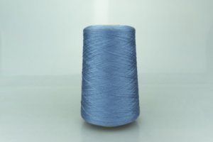 IAFIL S.P.A  Art. SETA  Col. 967 ACCIAIO ( Небо )  Состав: 100% Шёлк ( SE ).  Метраж пряжи: 6000м/100гр. ( 2/120 ) 