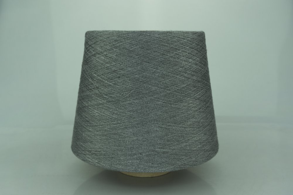 POZZI ELECTA. Art. SILKTEN Col. 1198 ( Свинцово-серый ) Состав: 70% Тенсель ( Tencel ), 45% Шёлк ( SE ). Метраж пряжи: 2600м/100гр. ( 2/52 )
