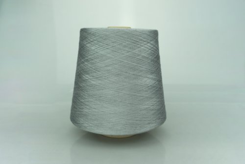 POZZI ELECTA.  Art. SILKTEN  Col. 1043 ( Олово )  Состав: 70% Тенсель ( Tencel ), 45% Шёлк ( SE ).  Метраж пряжи: 2600м/100гр. ( 2/52 ) 